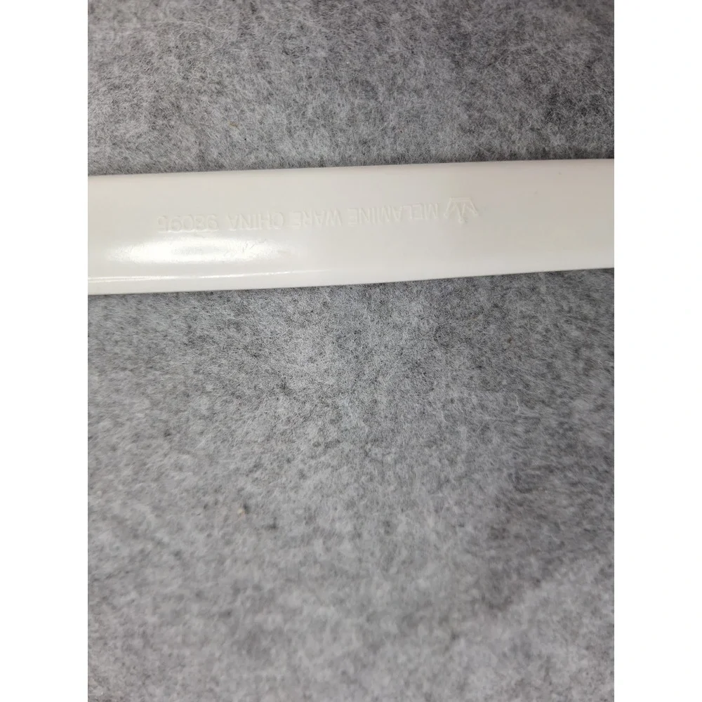 White Melamine Angled Spatula White Kitchen Utensil Cooking Baking Utensil